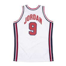 Load image into Gallery viewer, Authentic Michael Jordan Jersey Team USA 1992 with Hat (Home)