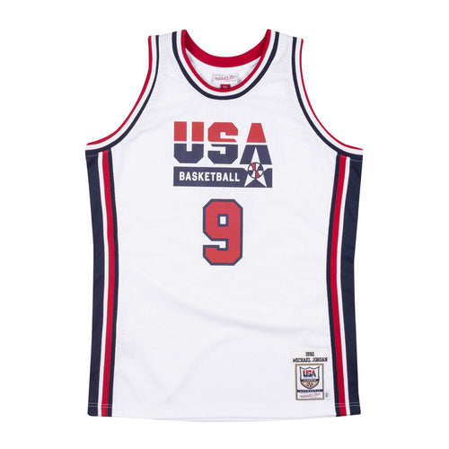 Authentic Michael Jordan Jersey Team USA 1992 with Hat (Home)