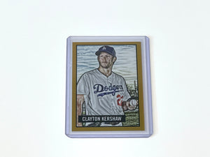 Clayton Kershaw Chrome 1951 Reproduction Card #13