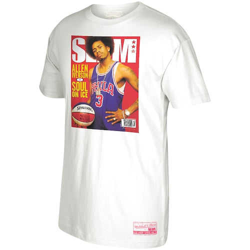 Allen Iverson Slam Cover Tee by Mitchell & Ness