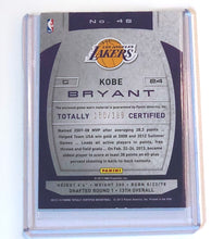 Load image into Gallery viewer, Kobe Bryant (Game Worn Jersey Material) Totally Certified 2013 - 2014 (180/199)