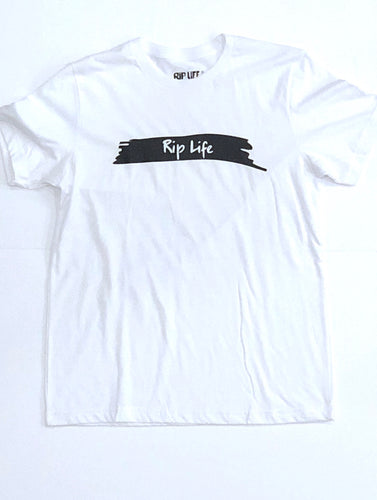 Rip Life Scribble T Shirt (White)