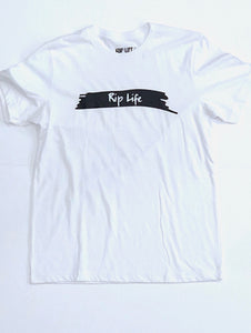 Rip Life Scribble T Shirt (White)