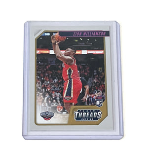 Zion Williamson 2019-20 Chronicles Threads #78 Pink (Rookie Card)